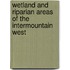Wetland And Riparian Areas Of The Intermountain West