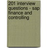 201 Interview Questions - Sap Finance And Controlling by A. Vishwanath