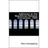 Addresses At The Republican National Convention, 1904 door Henry Kanegsberg