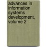 Advances in Information Systems Development, Volume 2 door Onbekend