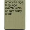 American Sign Language Exambusters Cd-rom Study Cards door Onbekend
