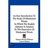 An Easy Introduction to the Study of Hindustani Words door Sir Monier Monier-Williams
