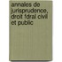 Annales de Jurisprudence, Droit Fdral Civil Et Public