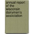 Annual Report Of The Wisconsin Dairymen's Association