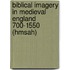 Biblical Imagery in Medieval England 700-1550 (Hmsah)