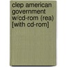 Clep American Government W/cd-rom (rea) [with Cd-rom] door Preston Jones