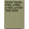 Clymer Honda Xr80r, Crf80f, Xr100r, Crf100r 1992-2009 by Ron Wright