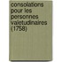 Consolations Pour Les Personnes Valetudinaires (1758)