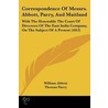 Correspondence Of Messrs. Abbott, Parry, And Maitland door William Abbott