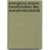 Emergency Empire: Transformation des Ausnahmezustands by Yana Milev