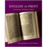 English in Print from Caxton to Shakespeare to Milton by Valerie R. Hotchkiss