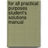 For All Practical Purposes Student's Solutions Manual