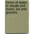 Forms of Water in Clouds and Rivers, Ice and Glaciers