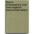 French Philosophers And New-England Transcendentalism
