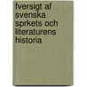 Fversigt Af Svenska Sprkets Och Literaturens Historia door Herman Bjursten