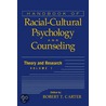 Handbook Of Racial-Cultural Psychology And Counseling door Rt Carter