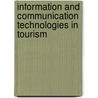 Information And Communication Technologies In Tourism by Unknown