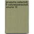 Jenaische Zeitschrift Fr Naturwissenschaft, Volume 10