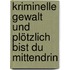 Kriminelle Gewalt   und plötzlich bist du mittendrin