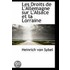 Les Droits De L'Allemagne Sur L'Alsace Et La Lorraine