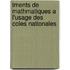 Lments de Mathmatiques A L'Usage Des Coles Nationales
