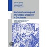 Machine Learning And Knowledge Discovery In Databases door Onbekend