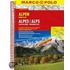 Marco Polo Reiseatlas Alpen / Norditalien 1 : 300 000