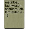 Metallbau Fachwissen. Schülerbuch. Lernfelder 9 - 13 by Unknown