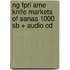Ng Fprl Ame Knife Markets Of Sanaa 1000 Sb + Audio Cd