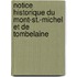 Notice Historique Du Mont-St.-Michel Et de Tombelaine
