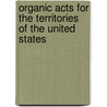 Organic Acts for the Territories of the United States door States United