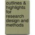 Outlines & Highlights for Research Design and Methods
