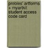 Prebles' Artforms + Myartkit Student Access Code Card