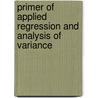 Primer Of Applied Regression And Analysis Of Variance door Stanton A. Glantz