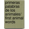 Primeras palabras de los animales/ First Animal Words door Manuela Martin