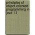 Principles Of Object-Oriented Programming In Java 1.1
