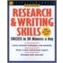 Research & Writing Skills Success in 20 Minutes a Day