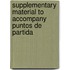 Supplementary Material to Accompany Puntos de Partida