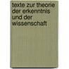 Texte zur Theorie der Erkenntnis und der Wissenschaft door Wilhelm von Ockham