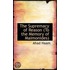The Supremacy Of Reason (To The Memory Of Maimonides)