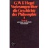 Virlesungen Uber Die Geschichte Der Philosophie; Tl.1
