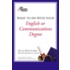 What to Do with Your English or Communications Degree