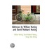 Addresses By William Nutting And David Hubbard Nutting