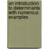 An Introduction To Determinants With Numerous Examples