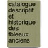 Catalogue Descriptif Et Historique Des Tbleaux Anciens