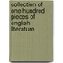 Collection of One Hundred Pieces of English Literature