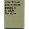 Collection of One Hundred Pieces of English Literature by B.S. Nayler