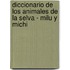 Diccionario de Los Animales de La Selva - Milu y Michi