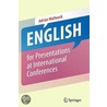 English For Presentations At International Conferences by Adrian Wallwork