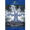 Five Dimensions Of Homeland And International Security by E. (ed.).